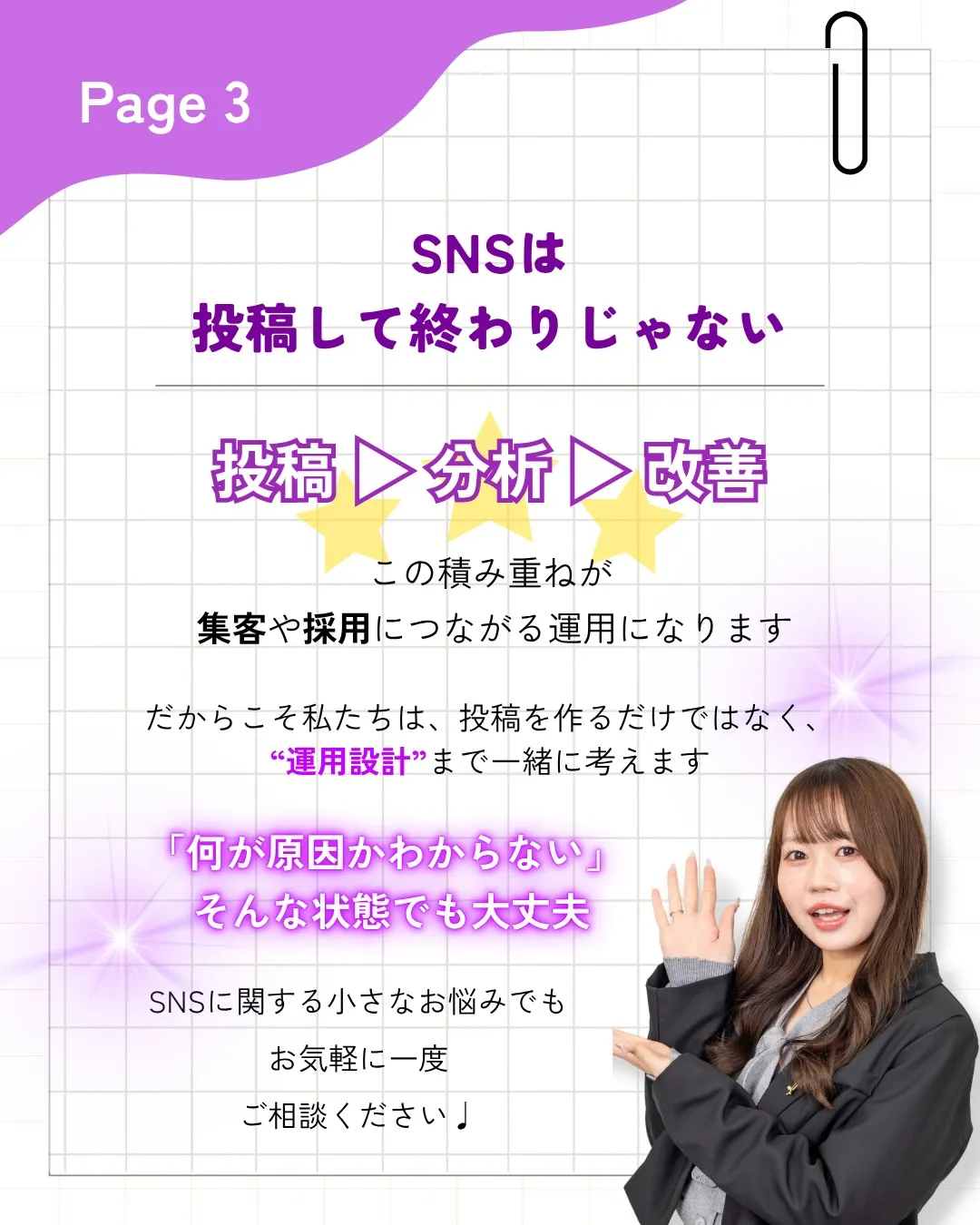 SNS運用で、