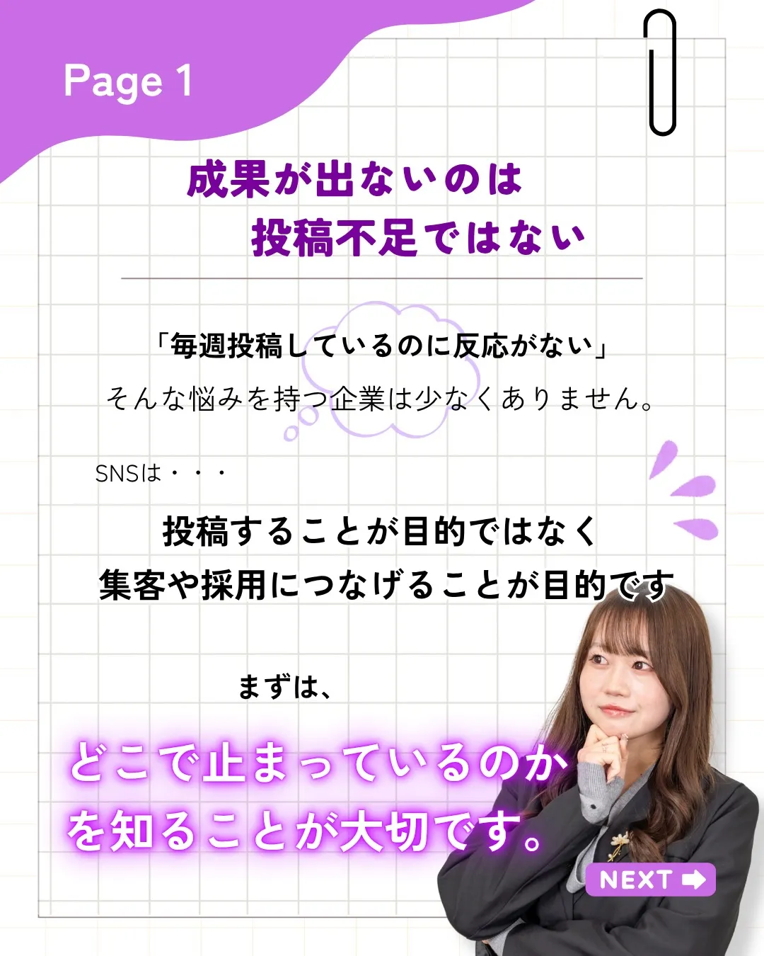 「投稿は頑張っているのに問い合わせが来ない」